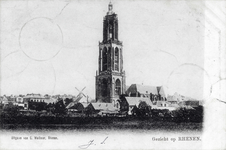 11775 Gezicht op de Cunerakerk te Rhenen, uit het zuidwesten.